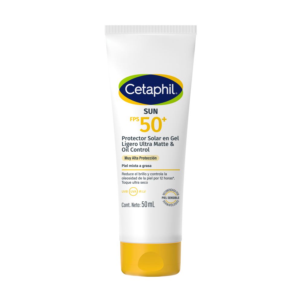CETAPHIL SUN FPS 50 OIL FREE SIN COLOR